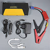 Пусковий пристрій Бустер для автомобілів 50800 мАч з ліхтариком та USB виходами для зарядки телефонів планшетів павербанк, фото 4