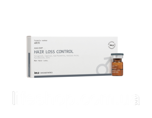 Innoaesthetics Hair Loss Control мезококтейль проти випадання волосся 2,5 мл, фото 1