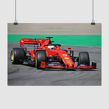 Плакат "Формула-1, Феррарі, Formula One, F1, Ferrari", 40×60см, фото 1