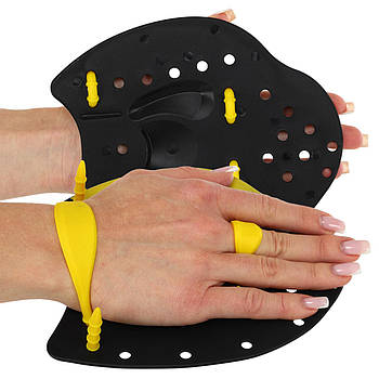 Лопатки для плавання Cima PL-7033-S (ласти для рук) розмір S 15 х 10 см