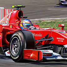 Плакат "Формула-1, Феррарі, арт, Formula One, F1, Ferrari", 38×60см, фото 3