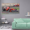 Плакат "Формула-1, Феррарі, арт, Formula One, F1, Ferrari", 38×60см, фото 9