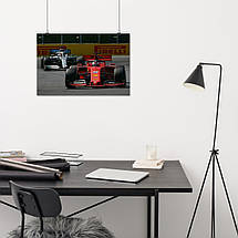 Плакат "Формула-1, Феррарі, Formula One, F1, Ferrari", 40×60см, фото 4