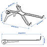 Підставка для ноутбука IKEA LÅNESPELARE Складна/Синя 206.130.65, фото 3