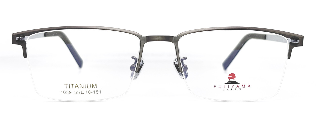 Титанова напівоправа для окулярів чоловіча (можемо вставити лінзи за рецептом), фото 1