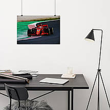 Плакат "Формула-1, Феррарі, Formula One, F1, Ferrari", 40×60см, фото 4