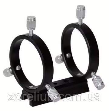 Кронштейн для шукача внутрішній диаметр кілець 65 мм с пластиною ластівчин хвіст, фото 1