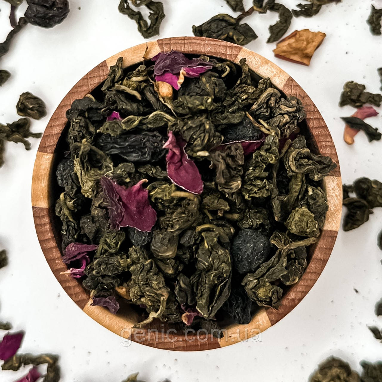 Зелений чай "У-лун з Лохиною" 🍵❄️ 35 грам, фото 1