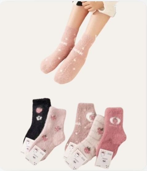 Шкарпетки дитячі норка/вовна (21-25;26-30;31-35)