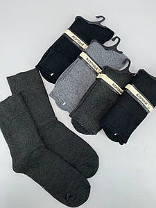 Чоловічі шкарпетки вовна+махра "Корона" (41-47взуття.) 5пар/уп