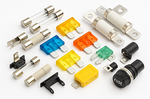 Запобіжники та комплектуючі