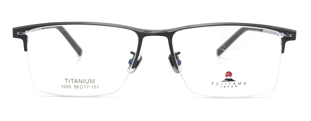 Титанова напівоправа для окулярів чоловіча (можемо вставити лінзи за рецептом), фото 1