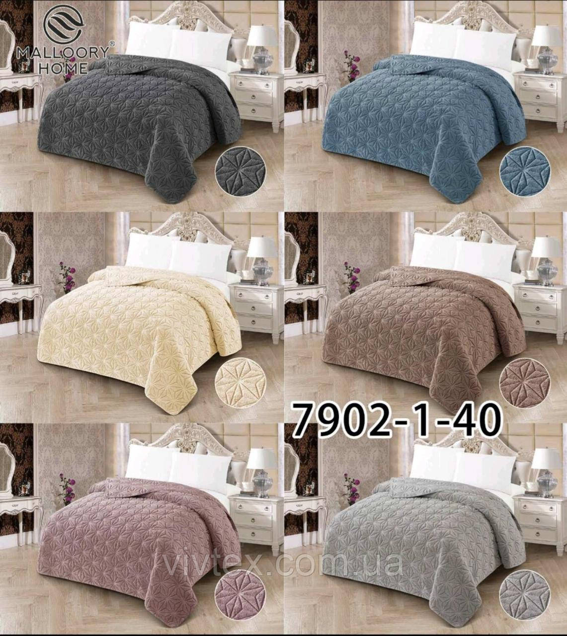 Покривало велюрове шиншилу 200х230, фото 1