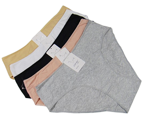 Набір бавовняних трусиків 5 пар L різнобарвні Body key 931