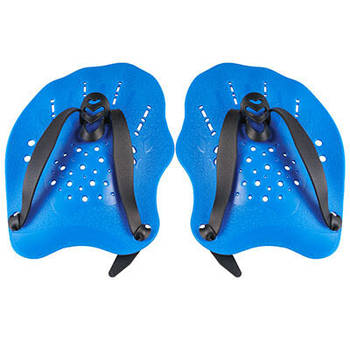 Лопатки для плавання Cima CM-1 (ласти для рук) розмір M 18 х 13.5 см Синій