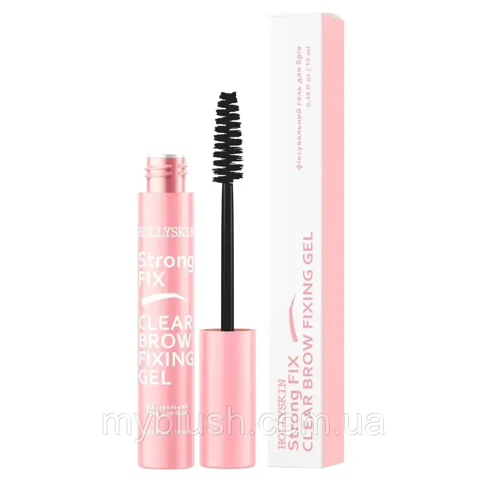 Фіксувальний гель для брів HOLLYSKIN Strong FIX 10 мл, фото 1