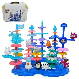 Конструктор Зимова гірка 958 B, 79 деталей