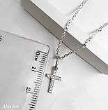 Срібне Кольє з Хрестиком, фото 2
