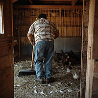 Чим обробити курник після падежу курей