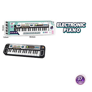 Синтезатор AB 3712 FM піаніно, звуки, радіо, регулювання гучності, мікрофон