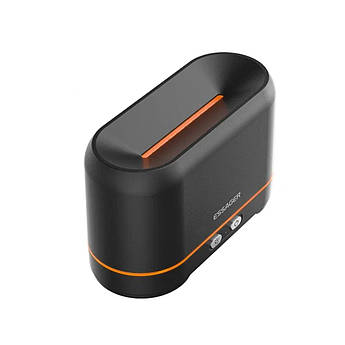 Зволожувач з ефектом полум'я ESSAGER портативний 300мл Black