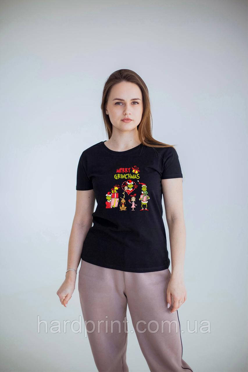 Новорічна футболка Merry Grinchmas — коли в душі свято! Новорічні новинки!, фото 1