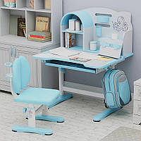 Комплект парта і стілець Mealux Octo Blue
