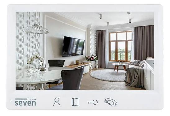 Відеодомофон 7" Seven DP-7571 White, фото 1