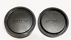 Sony E-mount задня Кришка об'єктива+заглушка байонета NEX, Sony