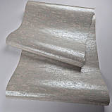 Шпалери вінілові на флізеліні 0.53 × 10.05 м Marburg 55737, бежево-пудрові — для спальні, вітальні, коридору, фото 2