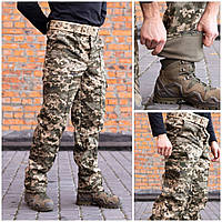 Штани тактичні військові флісові ЗСУ Піксель 8885 46 розмір florentia