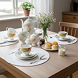 Чайний сервіз порцеляновий Sakura Sunflower, 14 од на 6 персон, фото 3