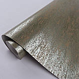 Шпалери флізелінові 0.53 × 10.05 м Marburg 55735, хакі — для спальні, вітальні, кабінету, фото 3