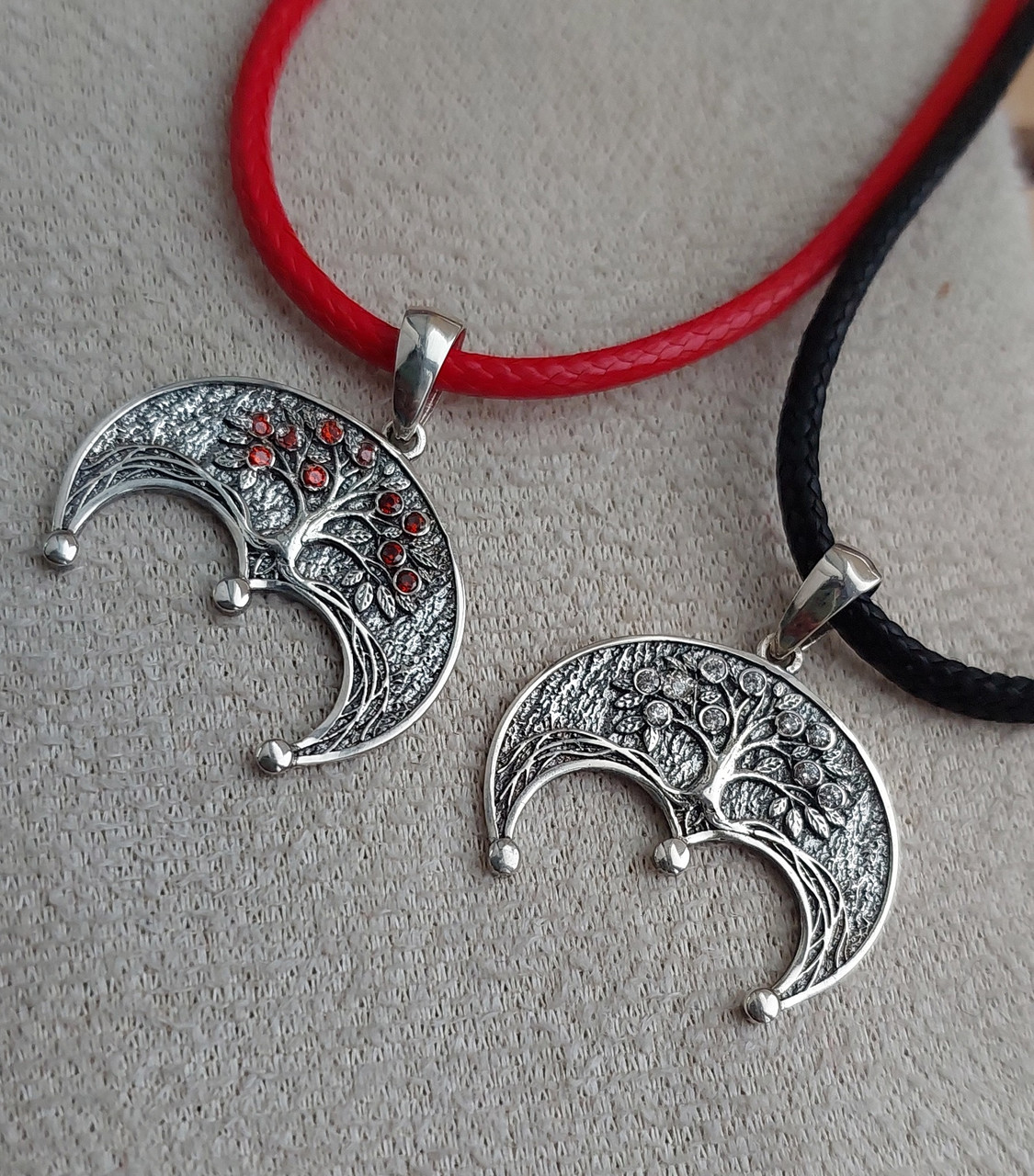 Срібний кулон Лунниця, фото 1