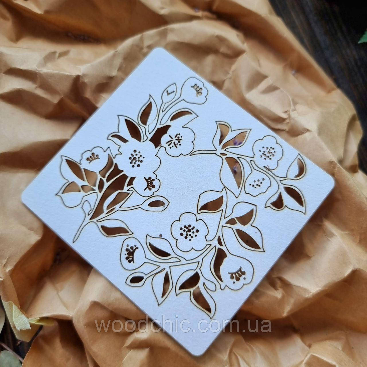 Чіпборд набір гілочки лісової троянди, фото 1