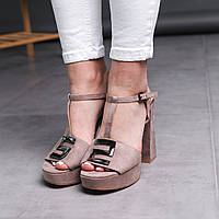 Жіночі босоніжки Fashion Beatrice 3110 36 розмір 23,5 см Бежевий florentia