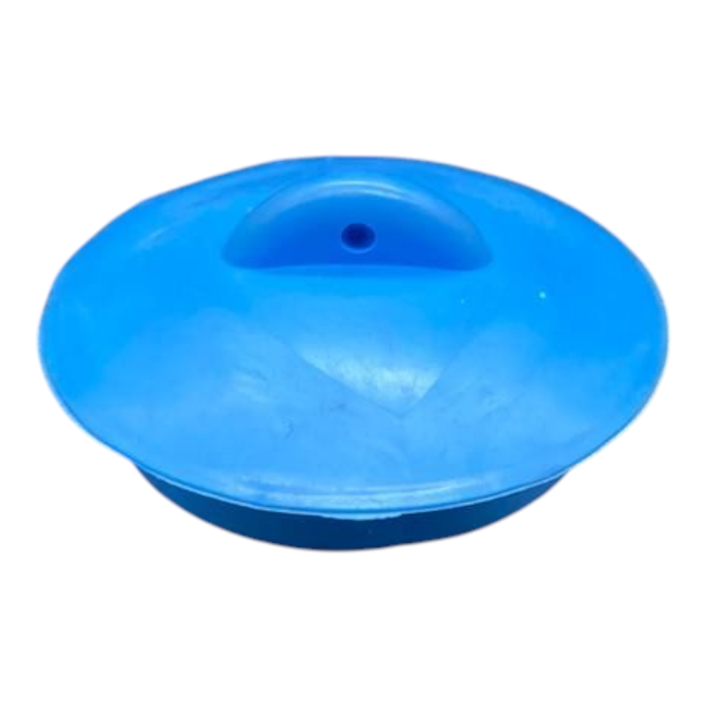 Затичка для ванної гумова "ВЕГА" синя,пробки для раковини та ванни