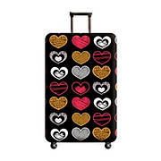 Сумки гаманці кредитниці Чохол для дорожньої валізи на валізу захисний 22-24" M Серця Польща