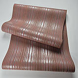 Шпалери вінілові на флізеліні 0.53 × 10.05 м Marburg 55719, коричневі — для спальні, вітальні, кабінету, фото 2