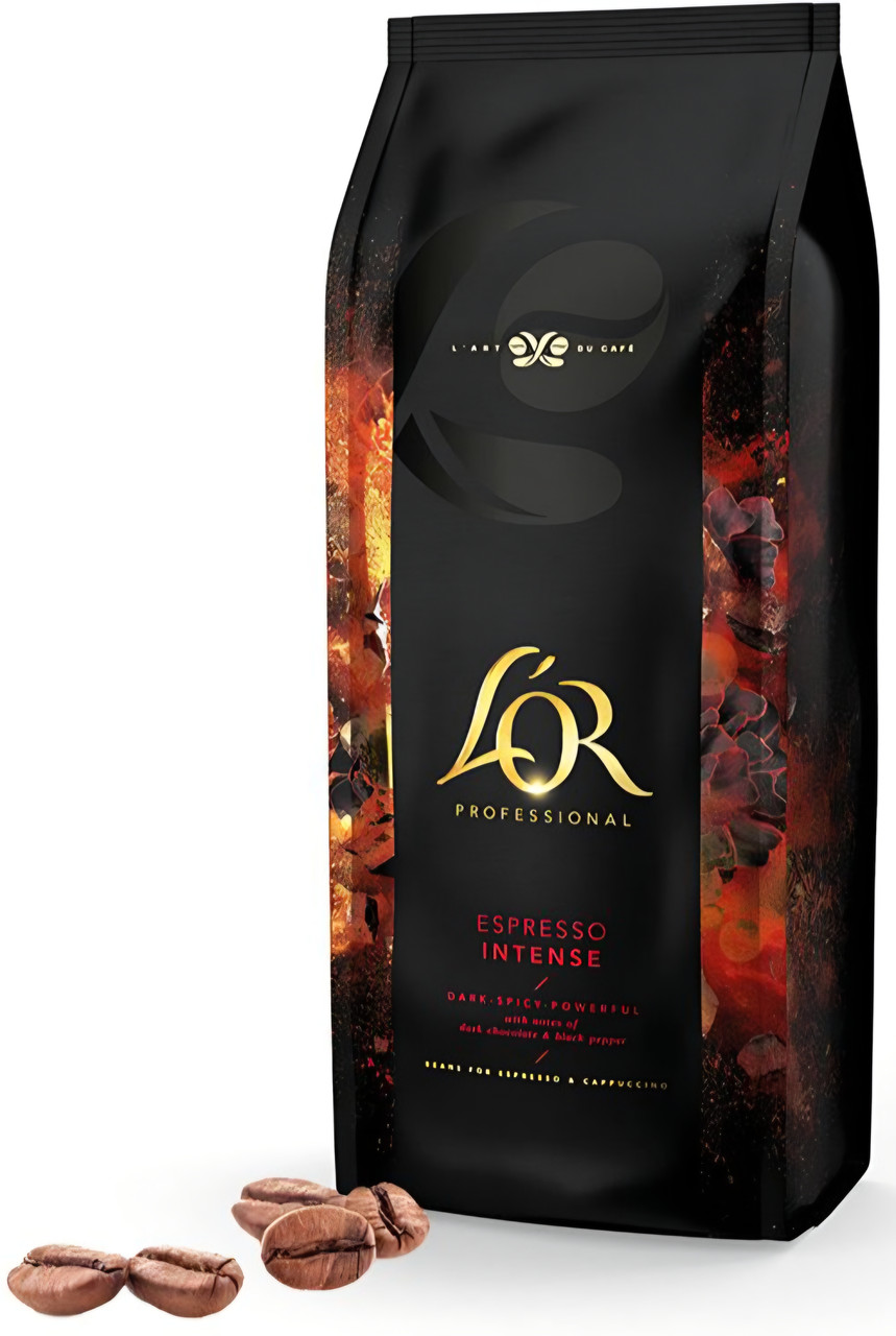 ОРИГІНАЛ! Кава в зернах L'OR Espresso INTENSE Professional 1000 г