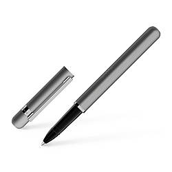 Ручка ролер OttoHutt серії Design 03 Rollerball Frosted Ruthenium, корпус темно-сірий, 943156