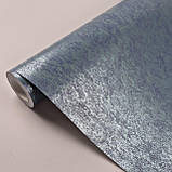 Шпалери флізелінові 0.53 × 10.05 м Marburg 55711, сині — для спальні, вітальні, коридору, фото 4