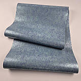 Шпалери флізелінові 0.53 × 10.05 м Marburg 55711, сині — для спальні, вітальні, коридору, фото 3