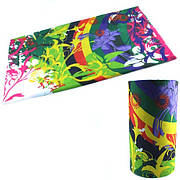 Туризм і кемпінг Баф бандана-трансформер шарф із мікрофібри універсальний принт квітковий візерунок №24 Польща