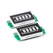 Модулі заряджання акумуляторів BMS Модуль LED індикації рівня заряду Li-ion акумуляторів 1S–8S зелений індикатор Польща