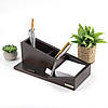 Елітний настільний набір для керівника "VIP Set" з натурального дерева 5 предметів, фото 4