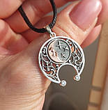 Срібний кулон Лунниця, фото 2