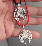 Срібний кулон Лунниця, фото 5