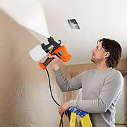 Будівництво та ремонт виробництво меблів Краскопульт електричний фарборозпилювач 800мл 1.5/2/2.5/3мм з регулюванням подачі повітря