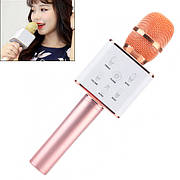 Музика Мікрофон караоке бездротовий з колонкою Bluetooth USB Q7 Польща